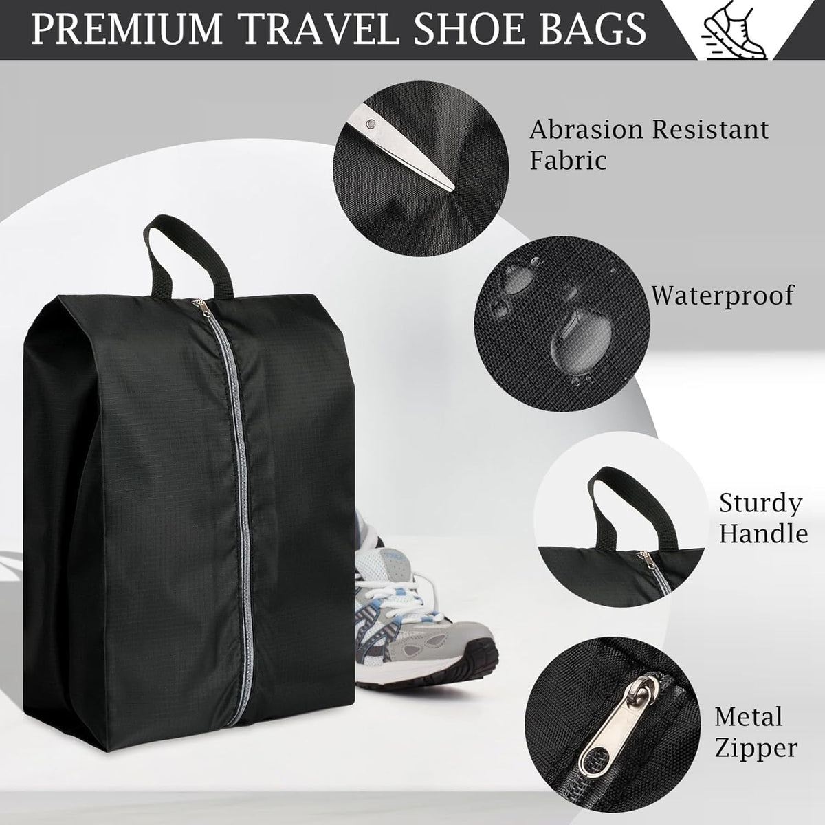 Portable Waterproof Travel Shoe Bag